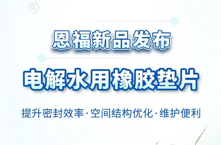GMG新品发布 | 电解水用橡胶垫片
